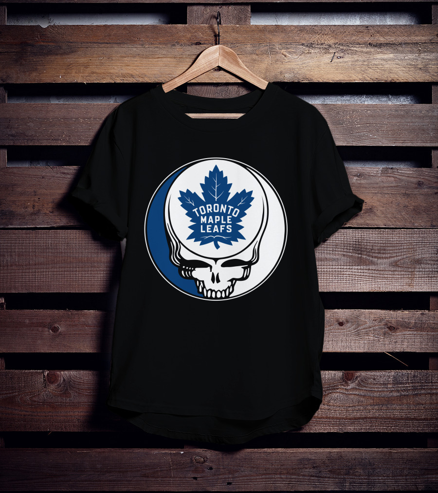 Toronto Maple Leafs Skull T-Shirt