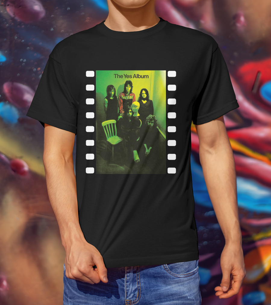 The Yes Album 37 Classic Progressive Rock Music Cover T-Shirt