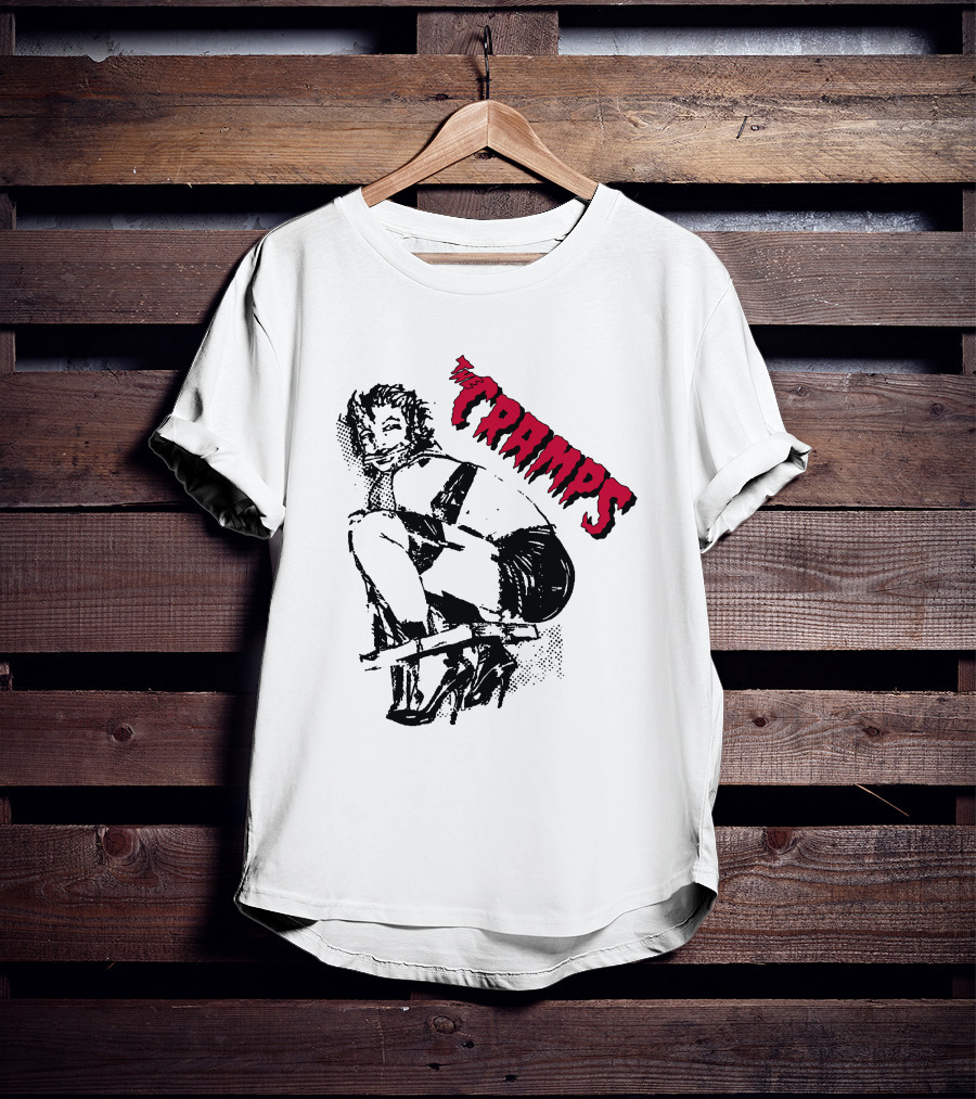 The Cramps Vintage Artwork With Stylish Retro T-Shirt