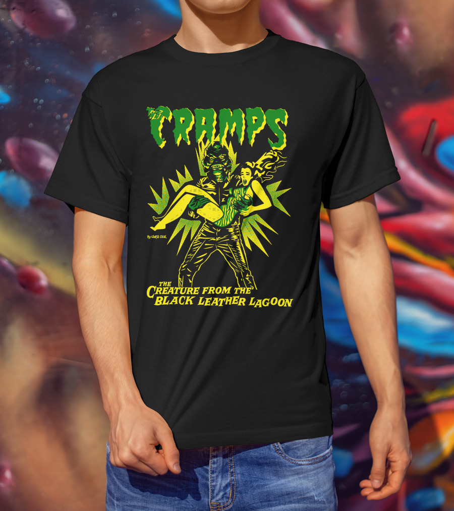 The Cramps Creature From The Black Leather Lagoon T-Shirt
