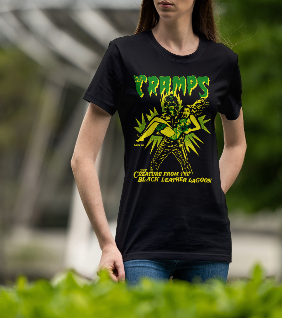 The Cramps Creature From The Black Leather Lagoon T-Shirt