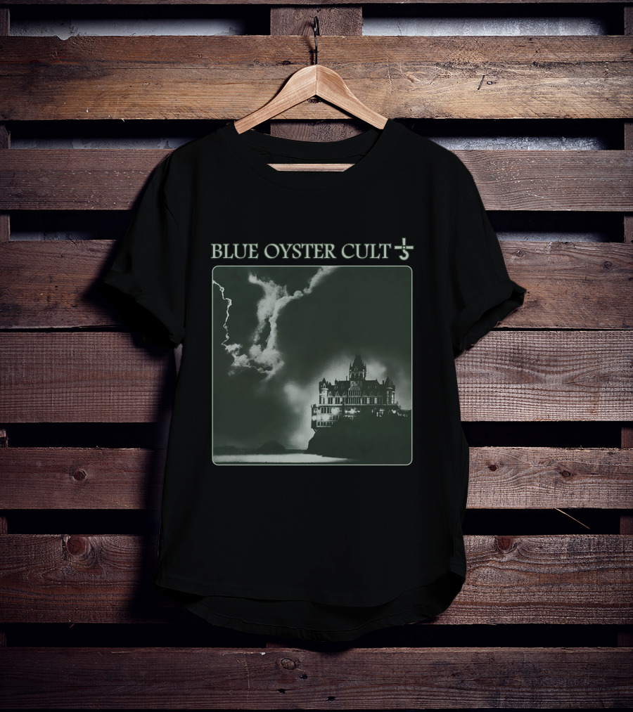 Blue Oyster Cult Castle Lightning Storm T-Shirt