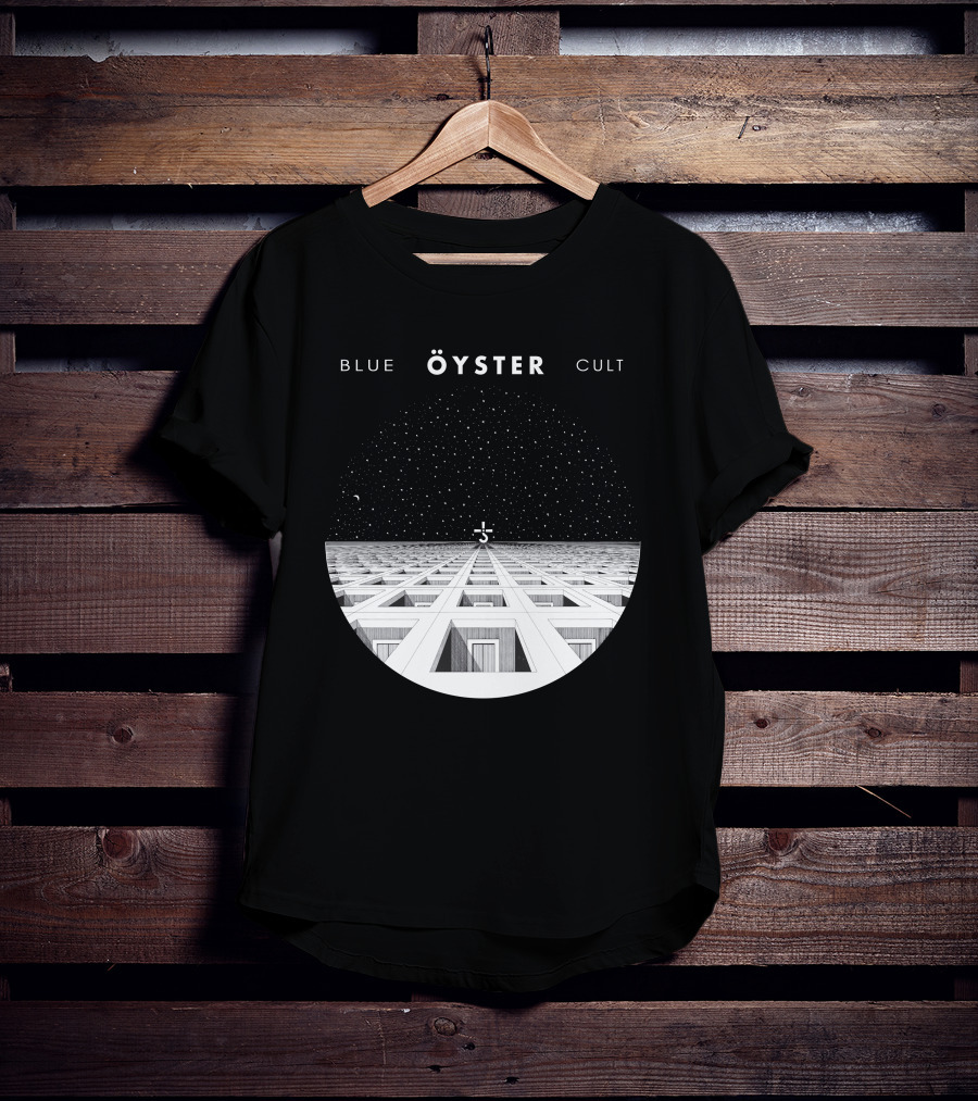 Blue Öyster Cult Geometric Space T-Shirt