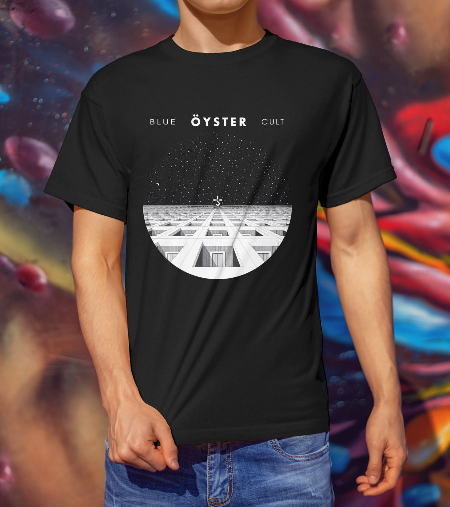 Blue Öyster Cult Geometric Space T-Shirt