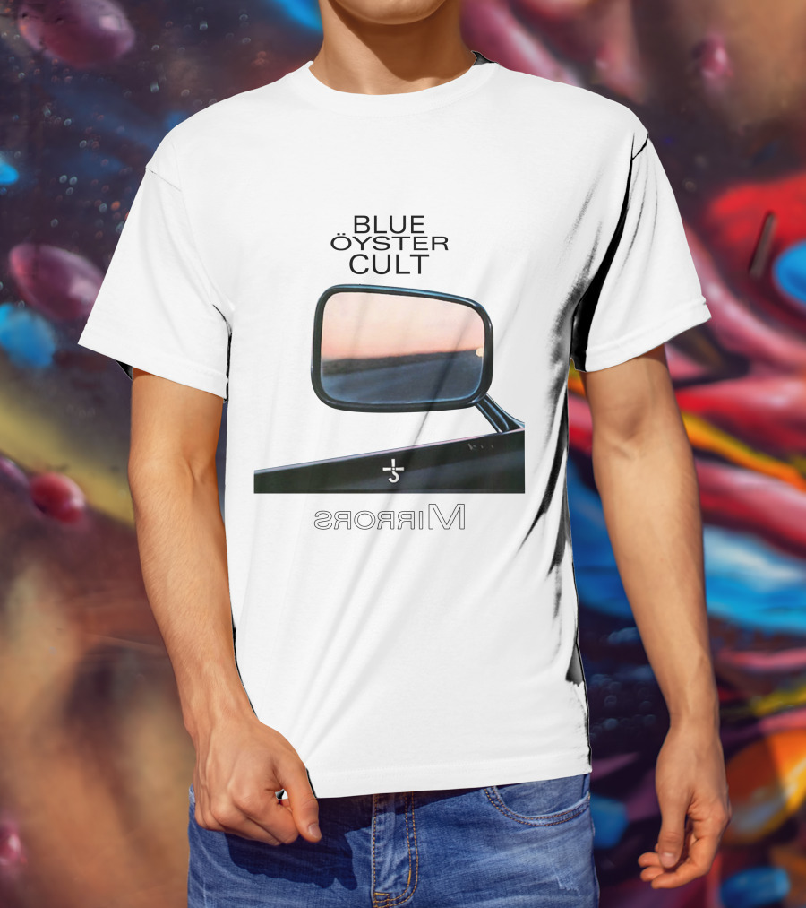 Blue Öyster Cult Mirrors Rearview Sunset T-Shirt