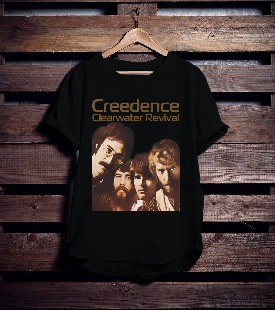 Creedence Clearwater Revival Band Portrait T-Shirt