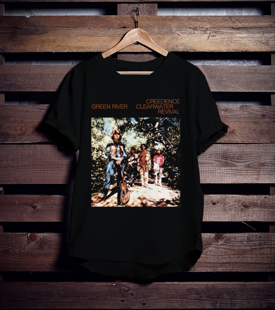 Green River Creedence Clearwater Revival Album Cover Photo T-Shirt