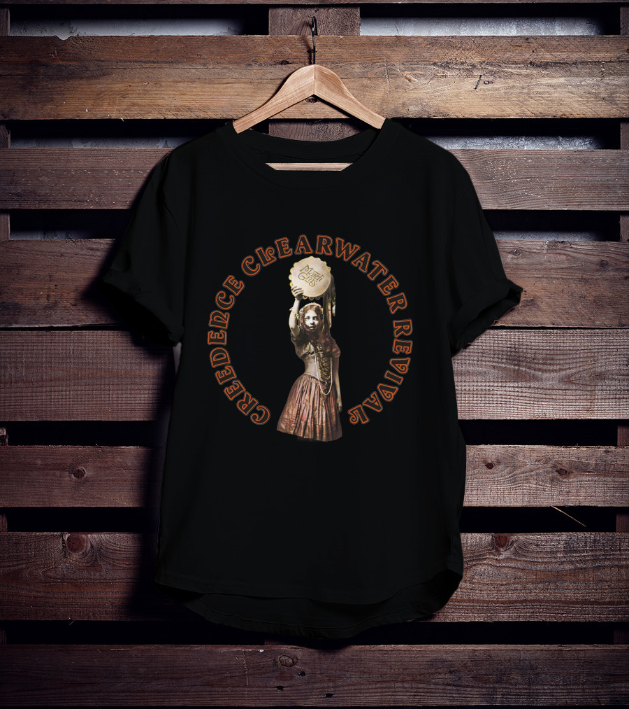 Creedence Clearwater Revival Mardi Gras Album Art T-Shirt
