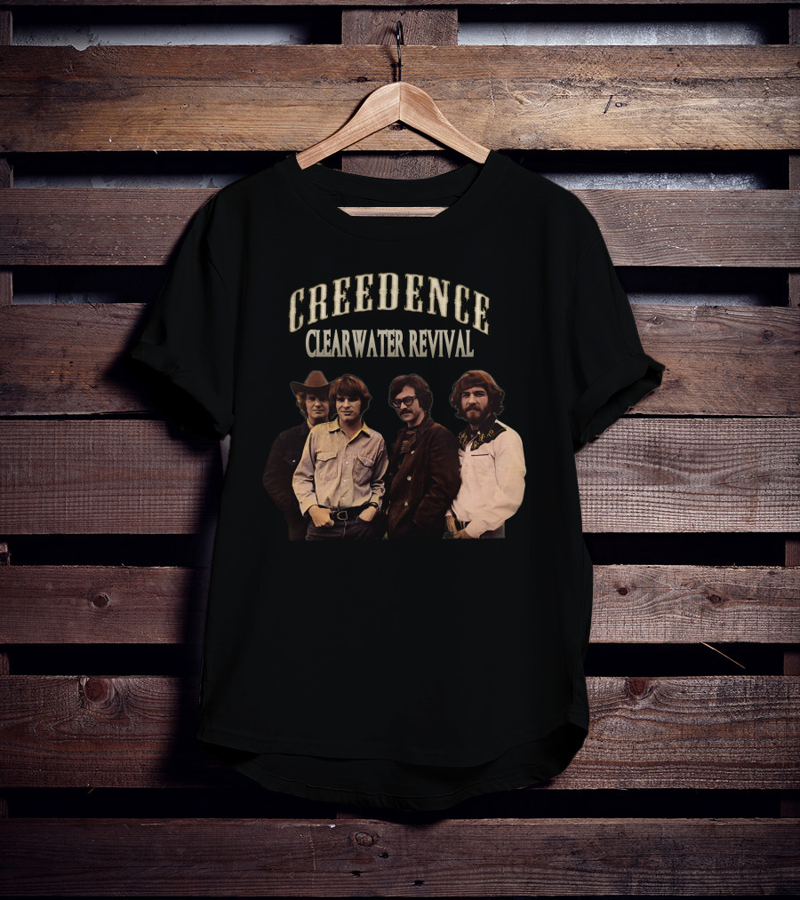 Creedence Clearwater Revival Band Portrait Ccr T-Shirt