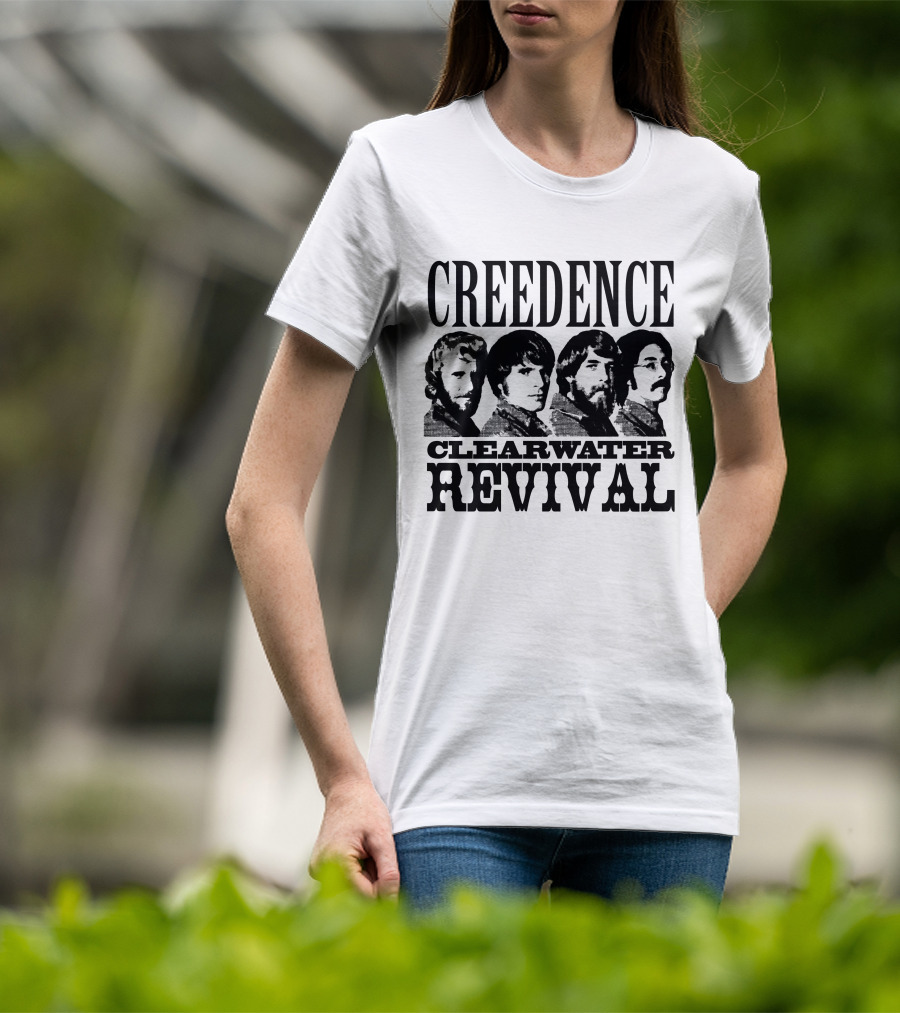 Creedence Clearwater Revival Band Members T-Shirt