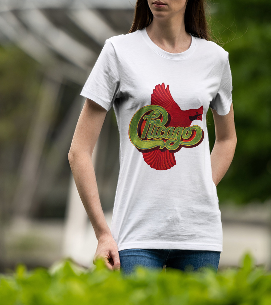 Chicago Cardinal Bird Ccg T-Shirt