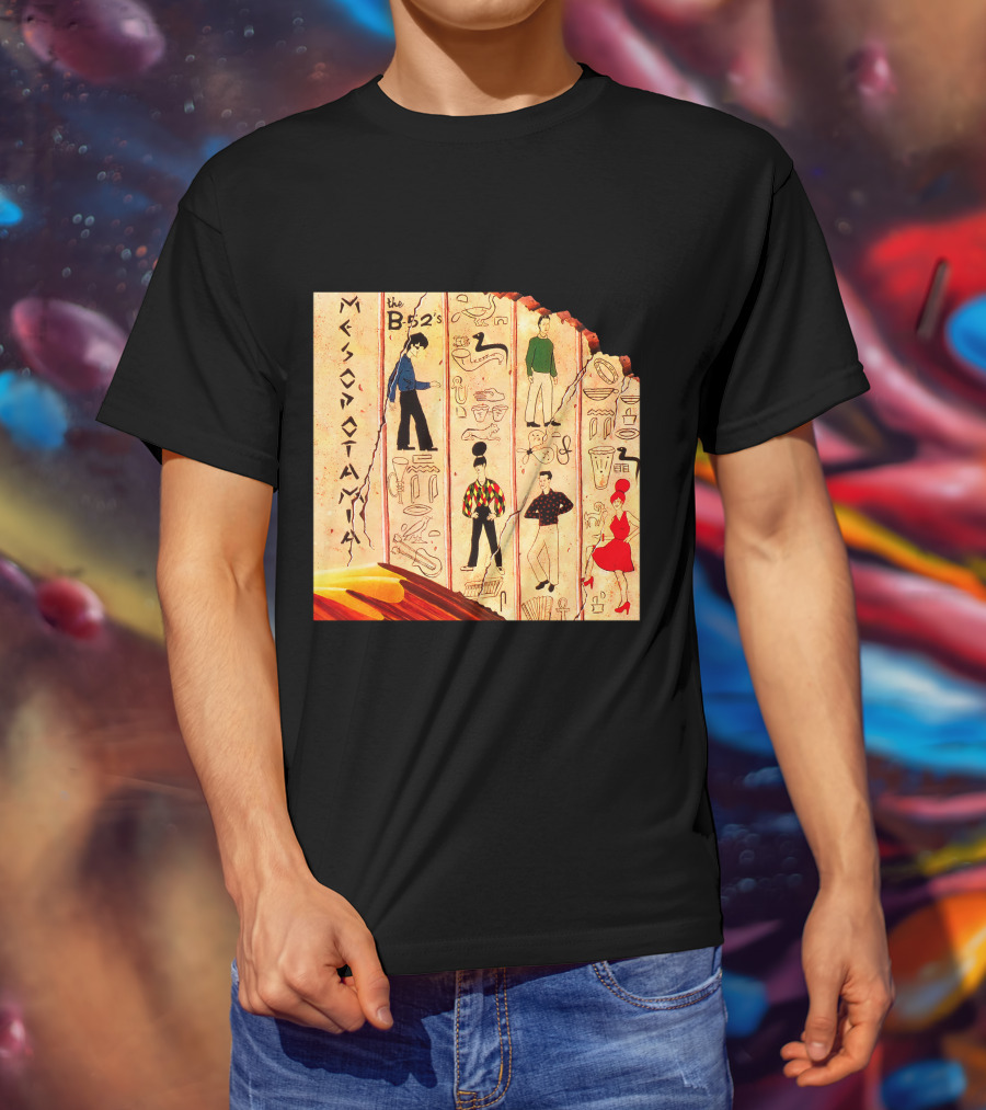 The B-52'S Mesopotamia Vintage Band Art T-Shirt