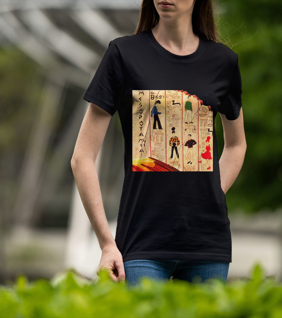 The B-52'S Mesopotamia Vintage Band Art T-Shirt