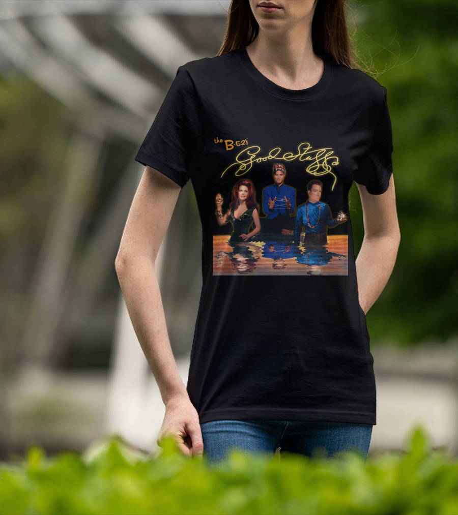 The B-52'S Good Stuff Album Cover Art Water Reflection T-Shirt