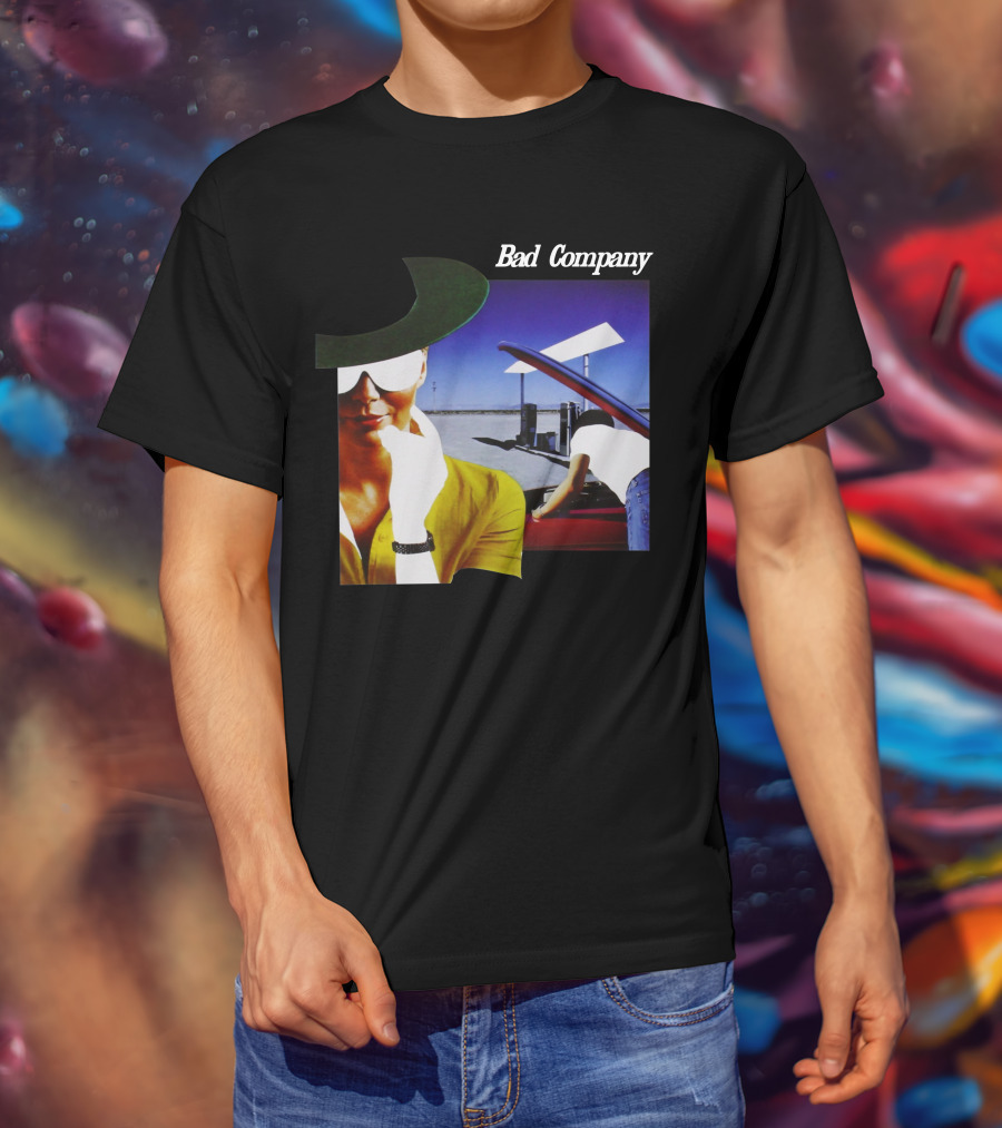Bad Company Cool Snap Gas Station Visual T-Shirt