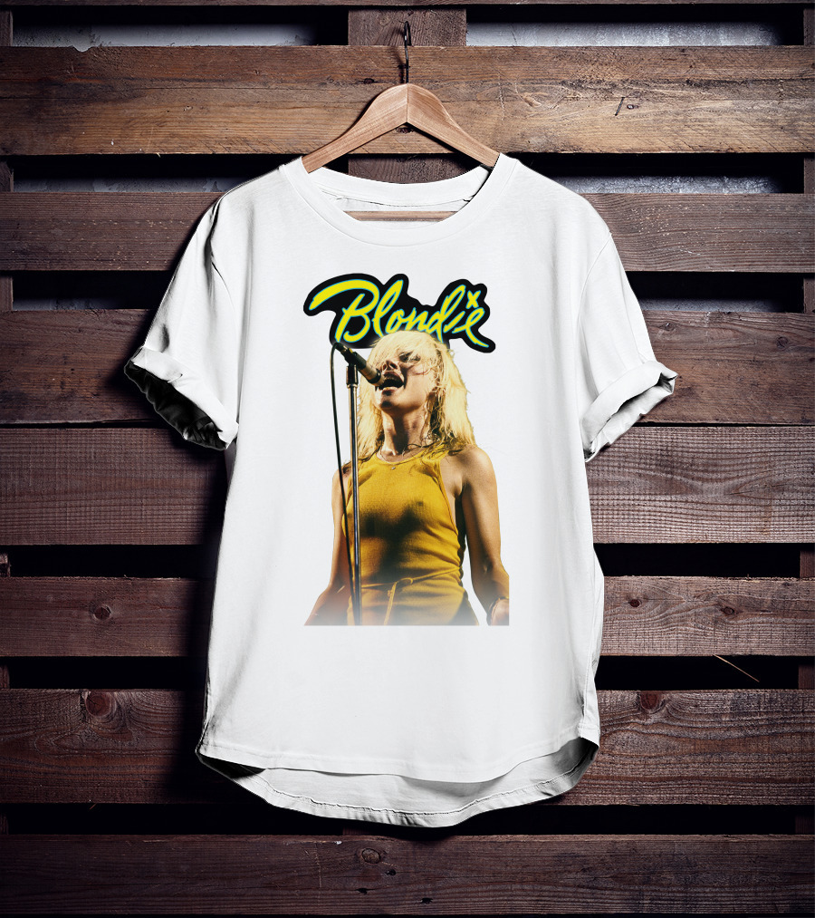 Blondie Bld 21 Vintage Concert Photo T-Shirt