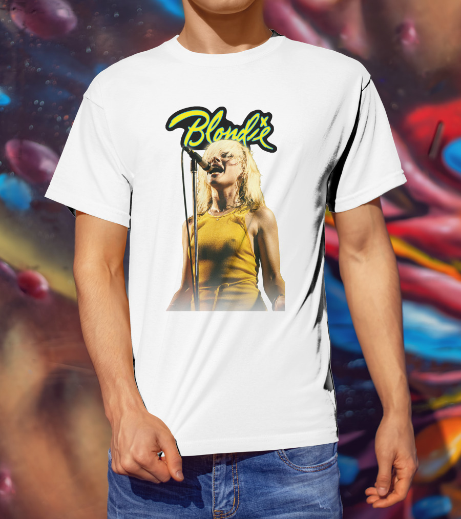 Blondie Bld 21 Vintage Concert Photo T-Shirt