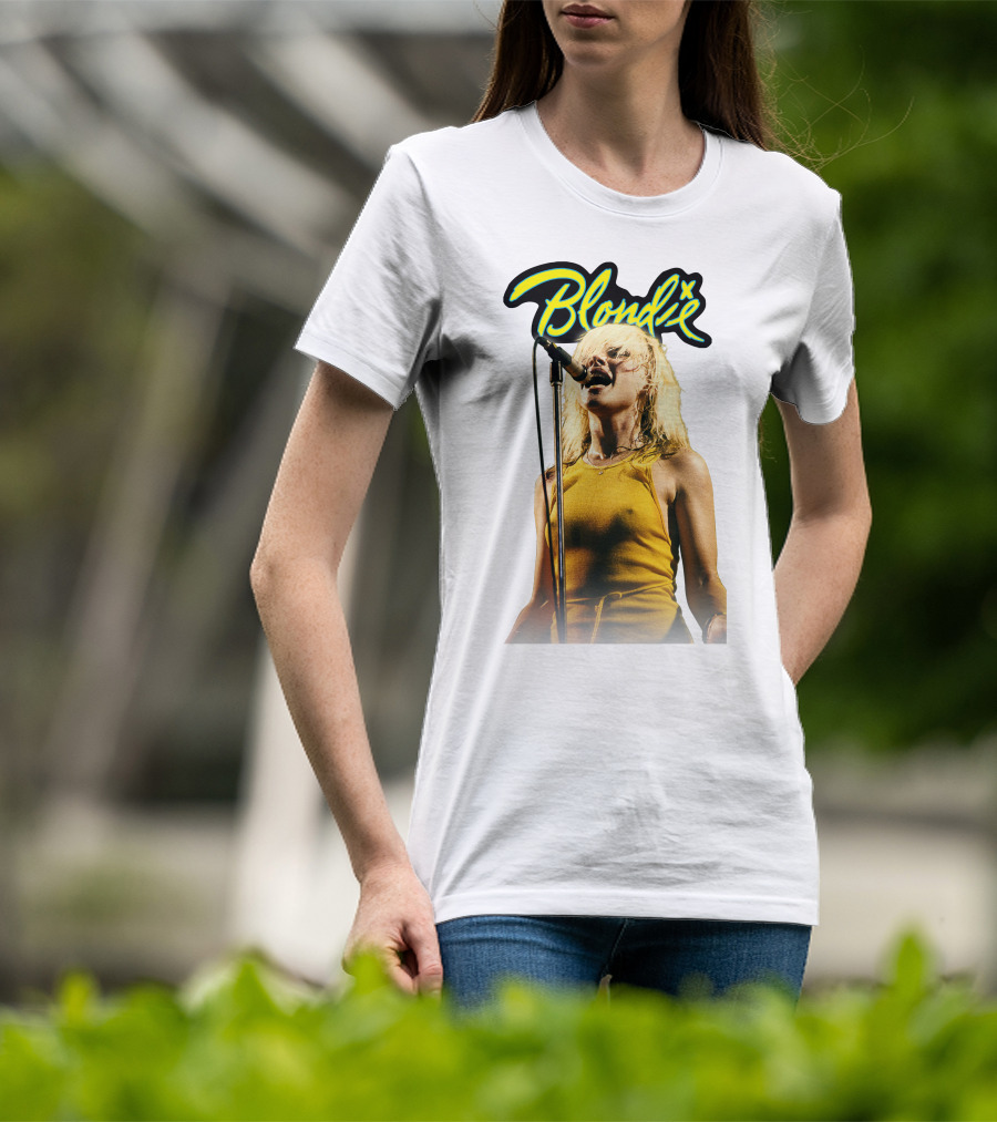 Blondie Bld 21 Vintage Concert Photo T-Shirt