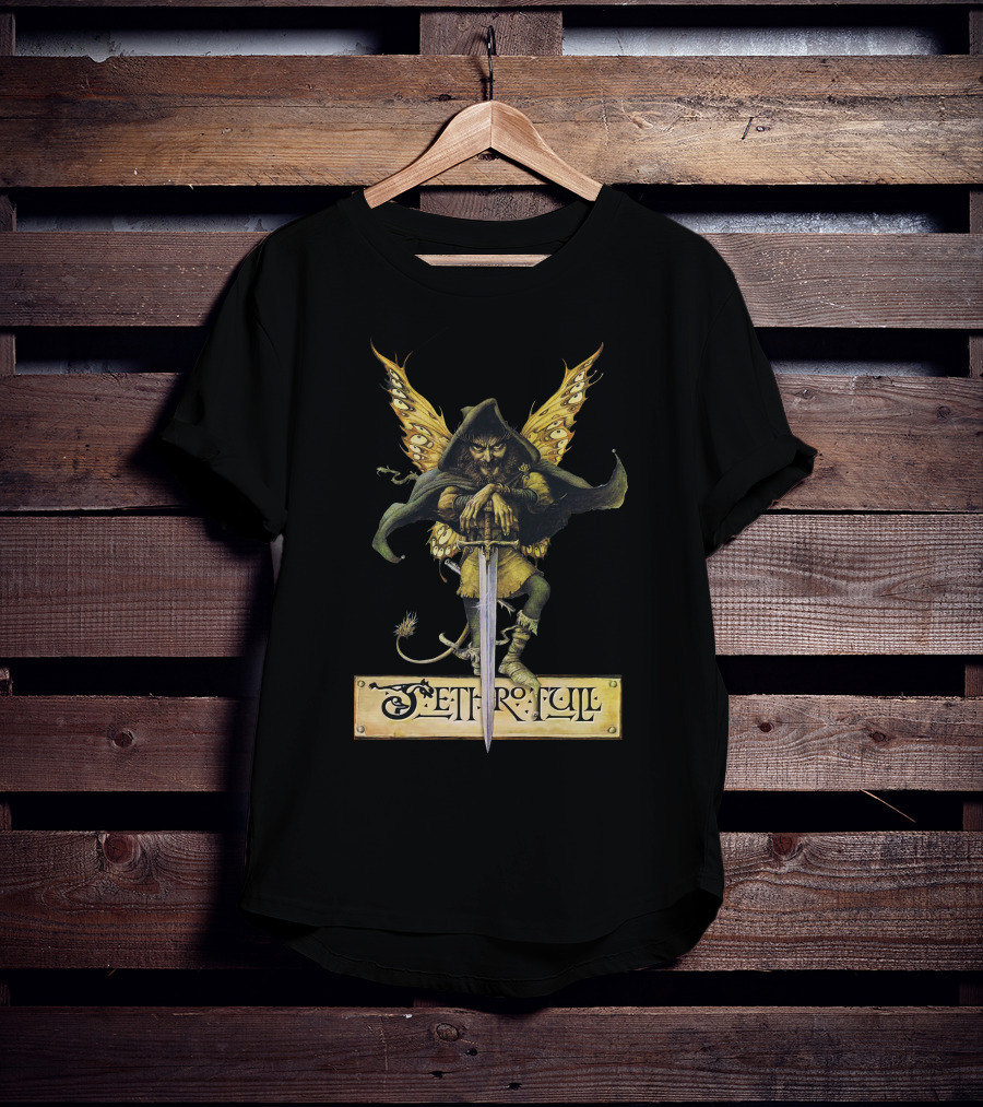 Jethro Tull Fairy Warrior With Sword And Wings T-Shirt