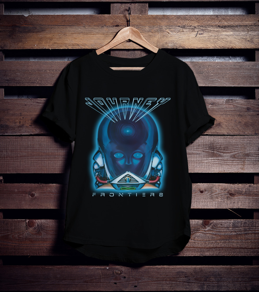 Journey Frontiers 6 Iconic Sci-Fi Album Cover Art T-Shirt