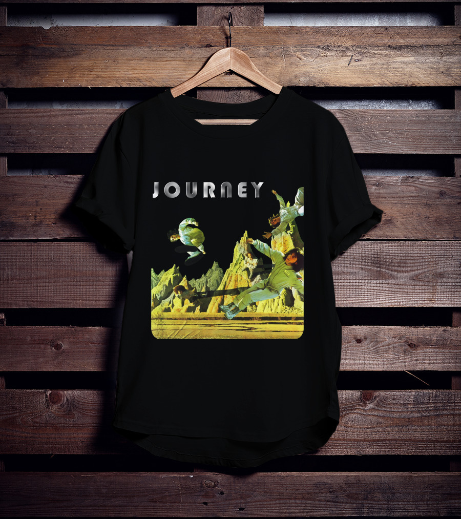 Journey Space-Themed Surreal Landscape Adventure T-Shirt