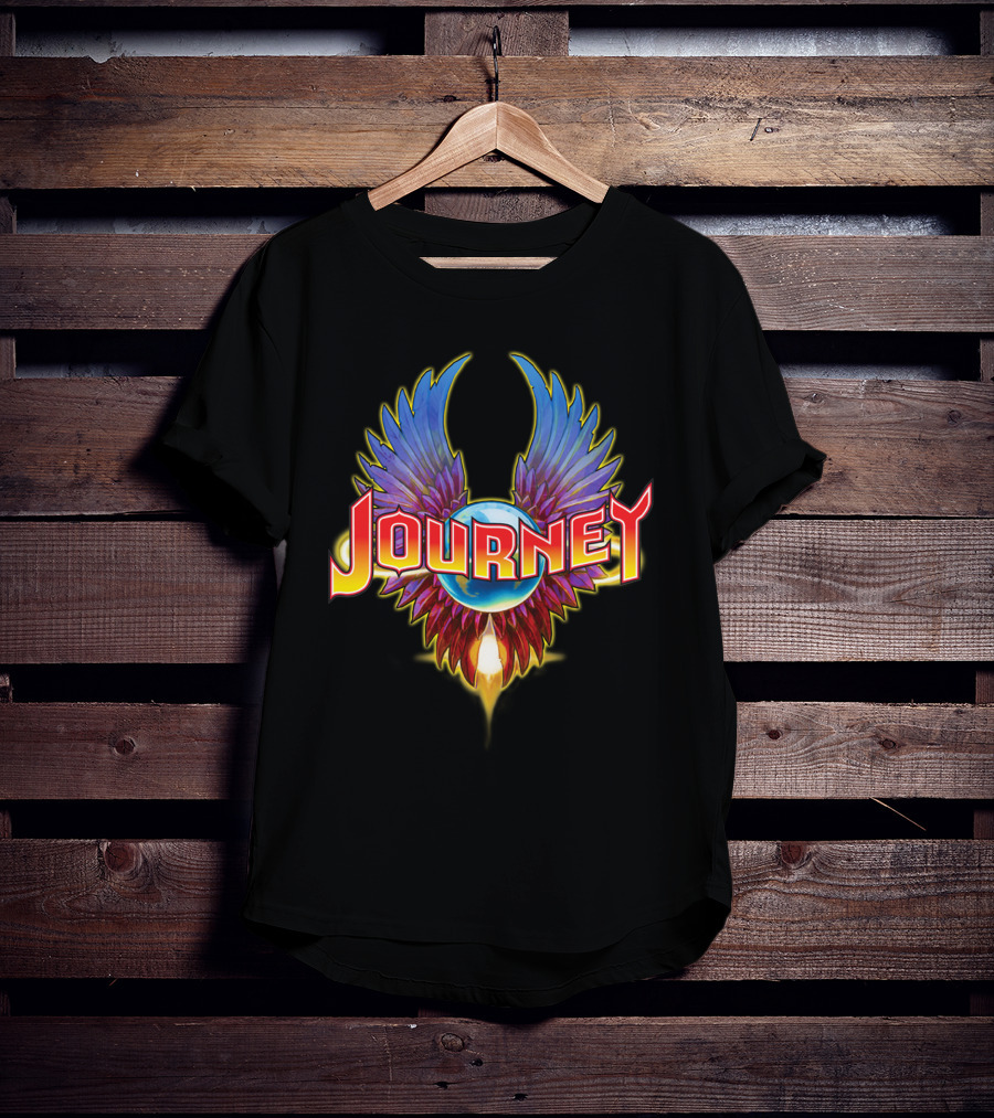 Journey Band Iconic Winged Logo T-Shirt