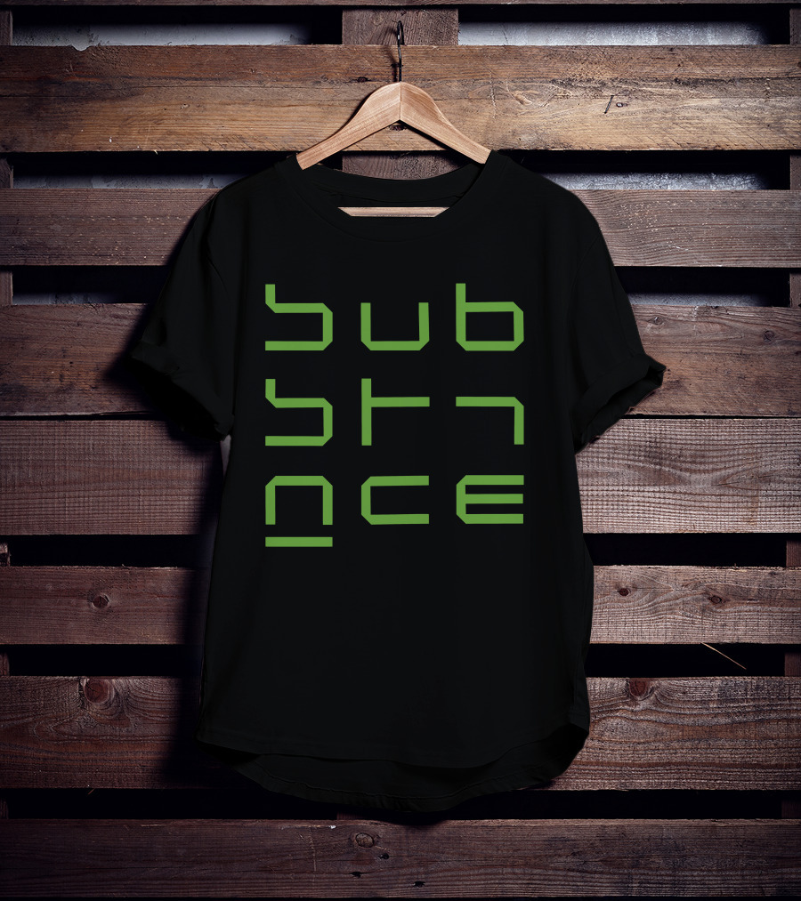 Substance Green Geometric T-Shirt