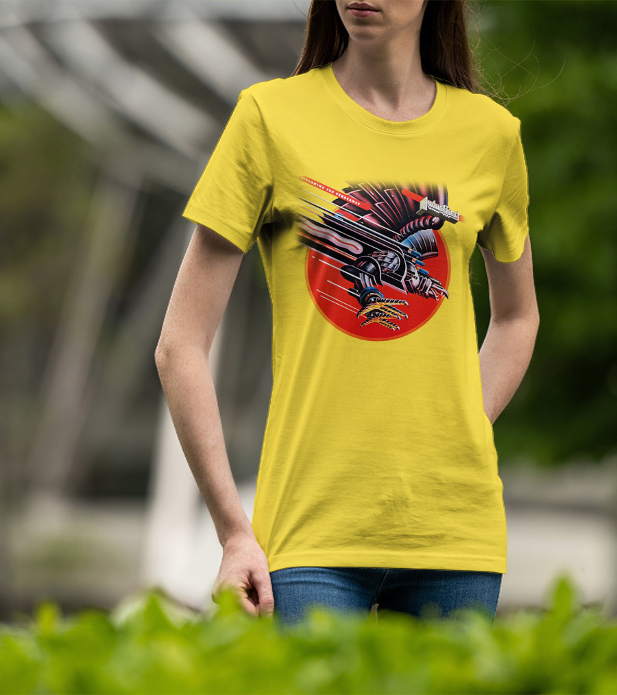 Judas Priest Screaming For Vengeance Album Cover Artwork T-Shirt