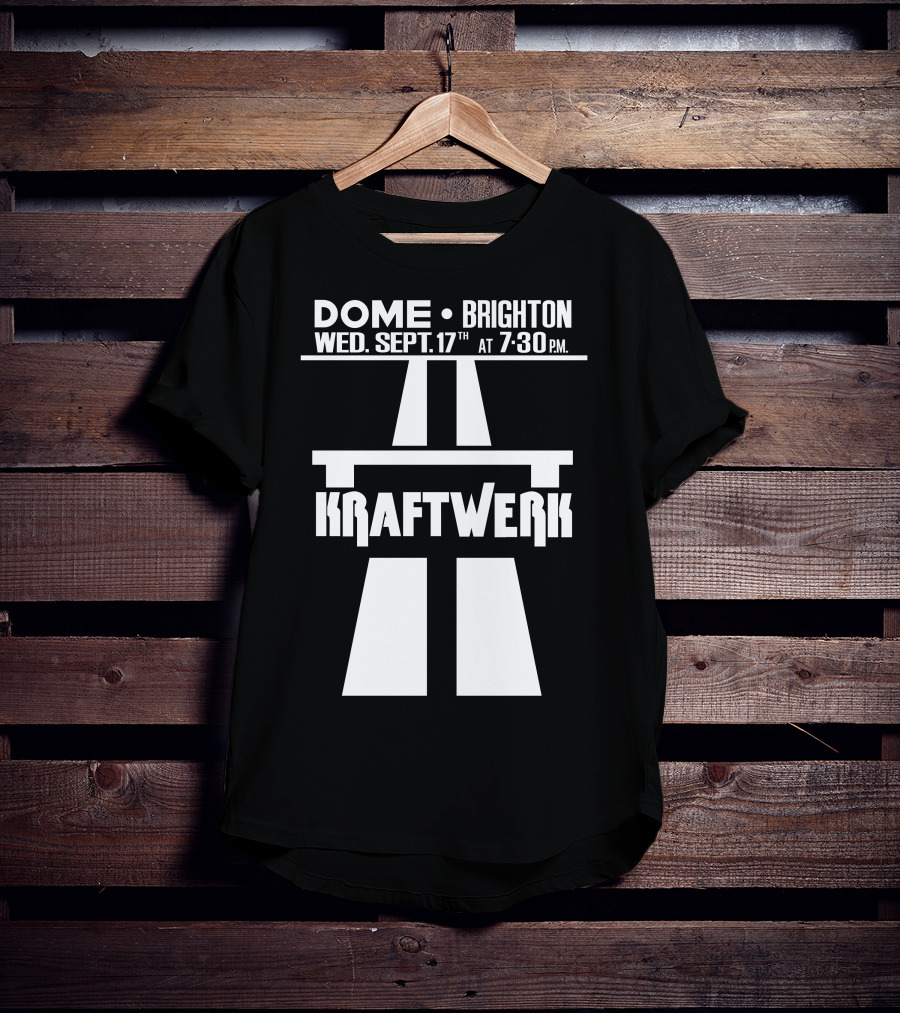 Kraftwerk Brighton Dome September 17Th 7:30 Pm T-Shirt