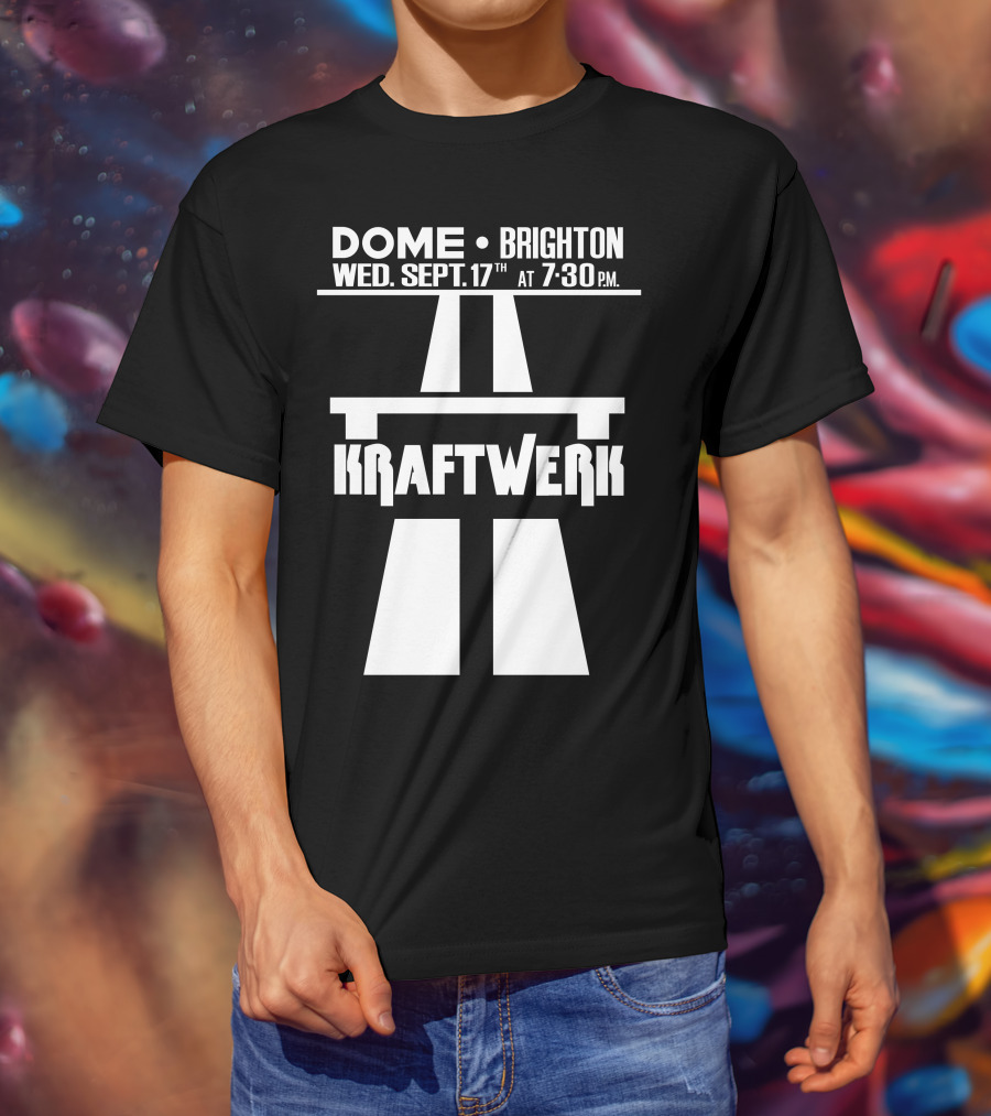 Kraftwerk Brighton Dome September 17Th 7:30 Pm T-Shirt