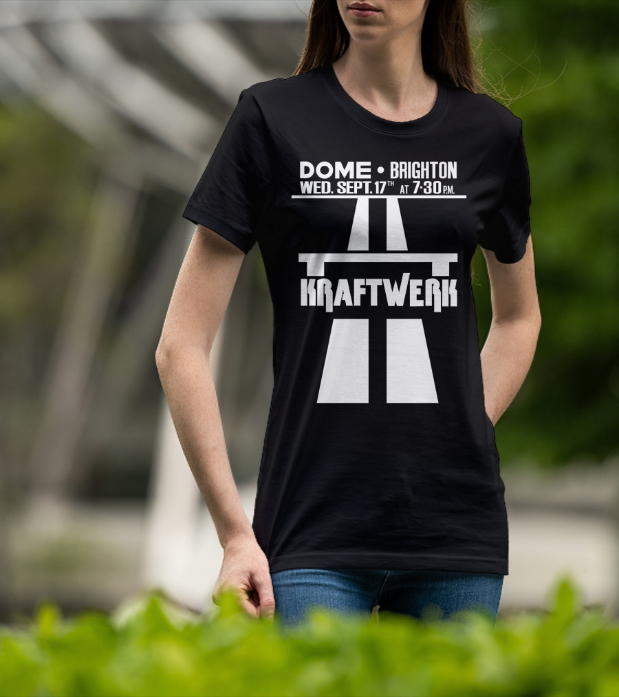 Kraftwerk Brighton Dome September 17Th 7:30 Pm T-Shirt
