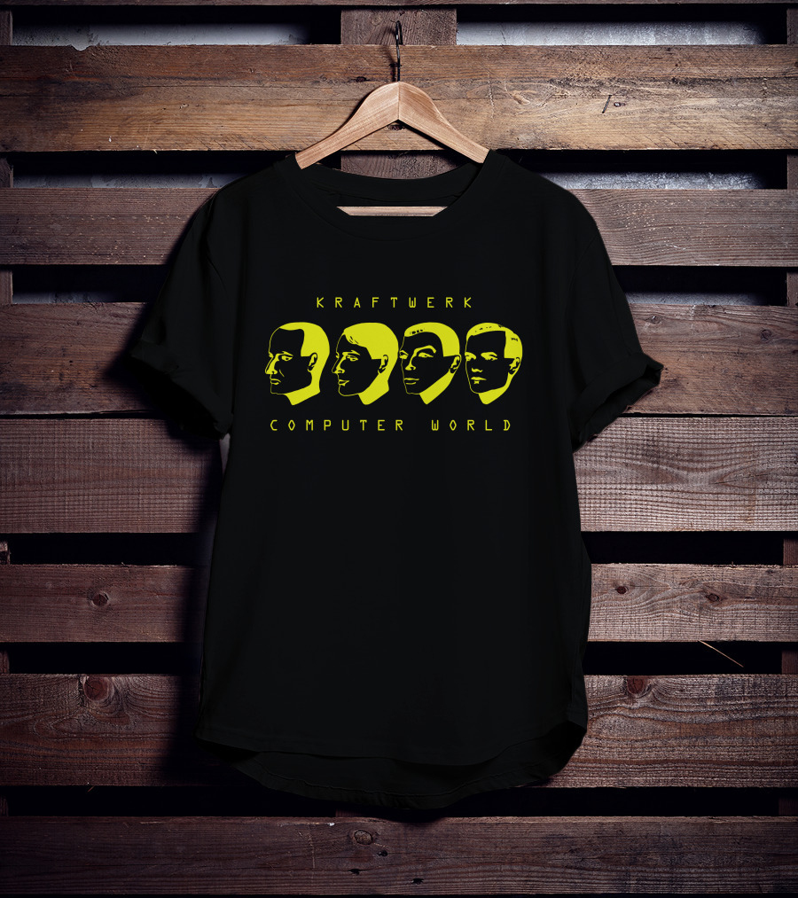 Kraftwerk Computer World Album Artfaces T-Shirt