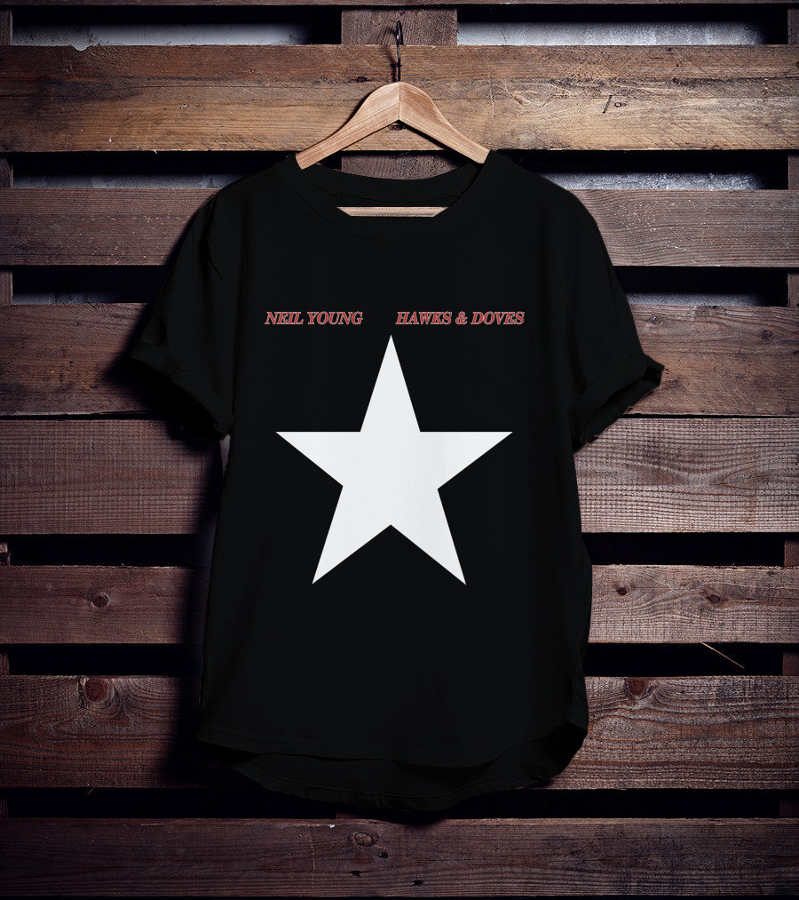 Neil Young Hawks & Doves Star T-Shirt
