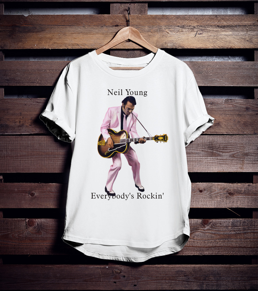 Neil Young Everybody's Rockin' T-Shirt