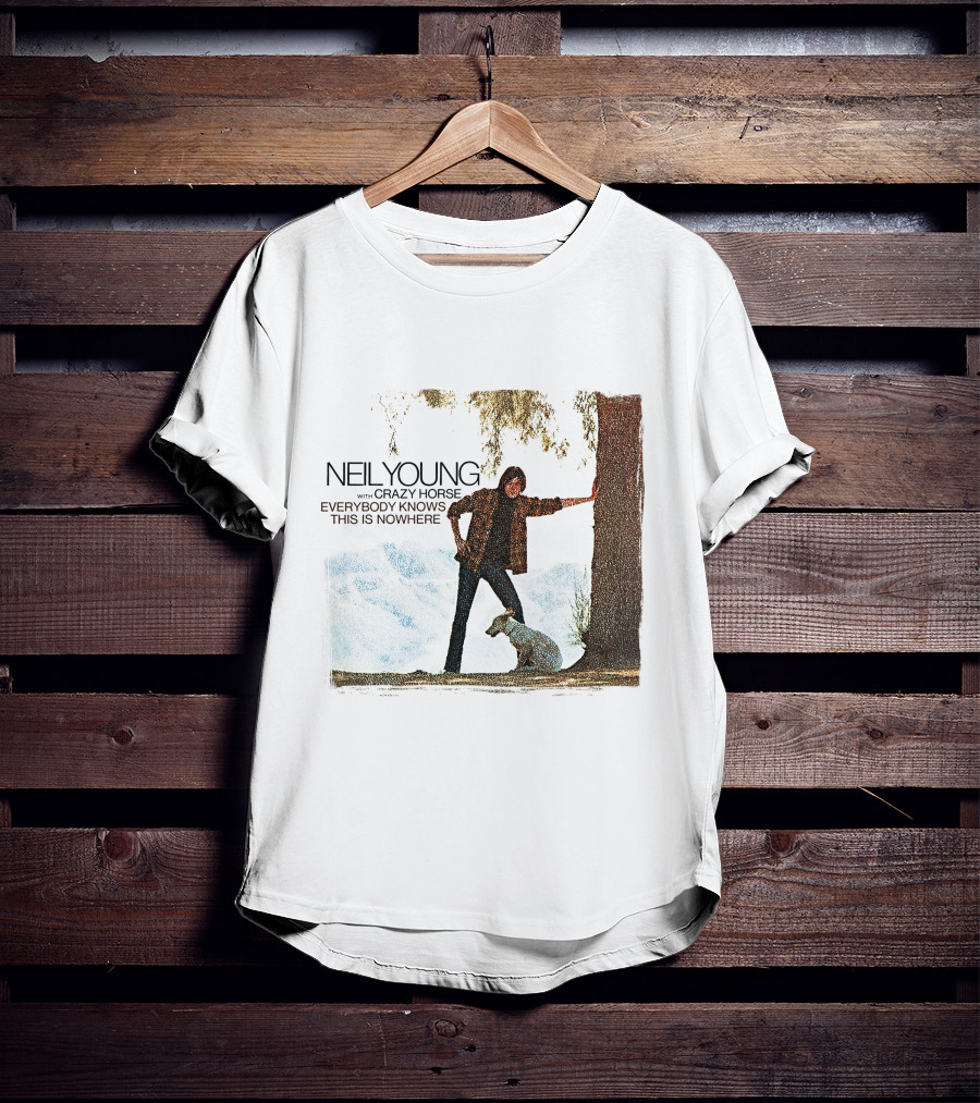 Neil Young With Crazy Horse Everybody Knows This Is Nowhere T-Shirt