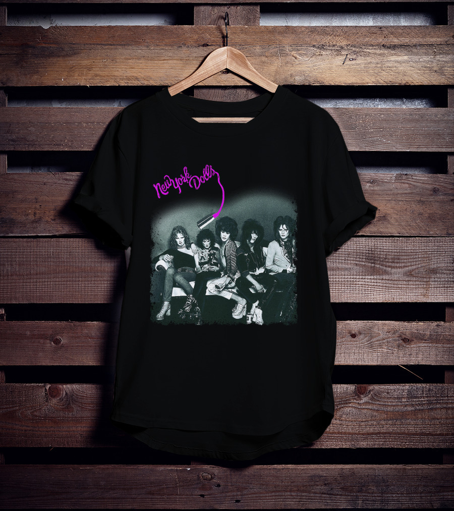 New York Dolls Band Vintage Photo T-Shirt
