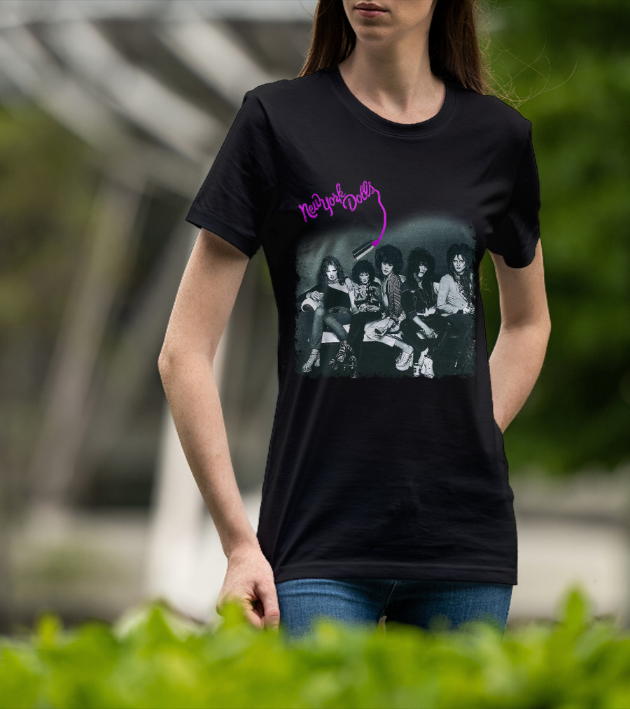 New York Dolls Band Vintage Photo T-Shirt
