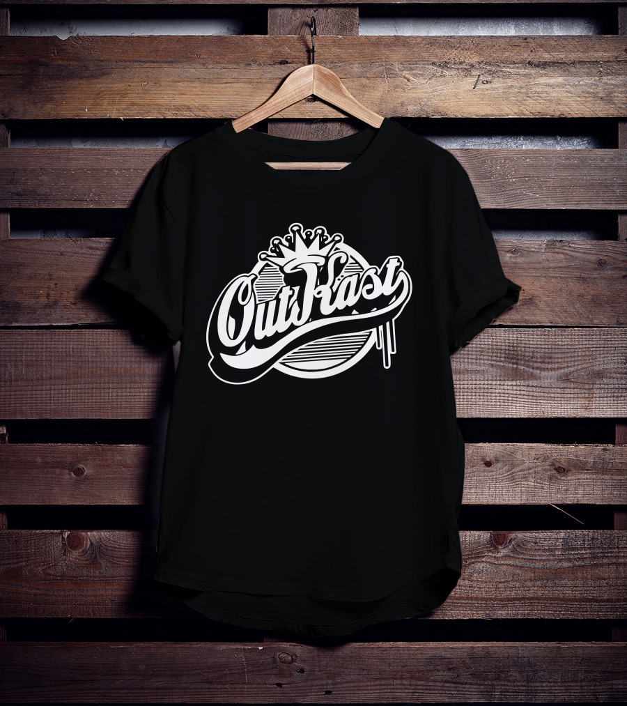Outkast Retro Style Crowned T-Shirt