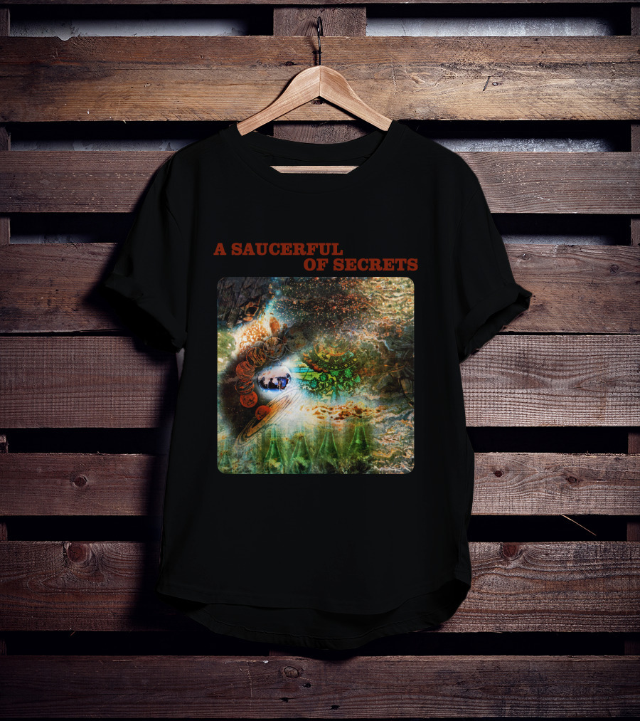 A Saucerful Of Secrets Psychedelic Cosmic T-Shirt