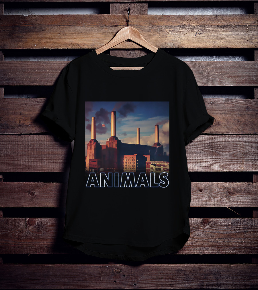 Animals Pfl 19 Power Station Clouds T-Shirt