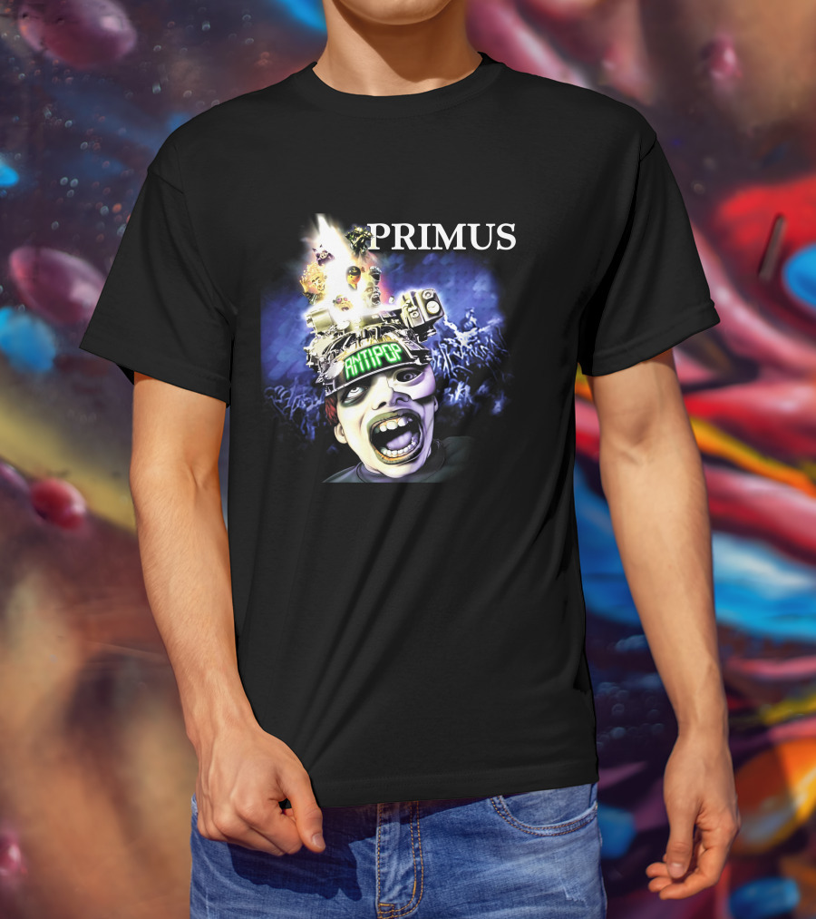 Primus Antipop 23 Psychedelic Concert T-Shirt