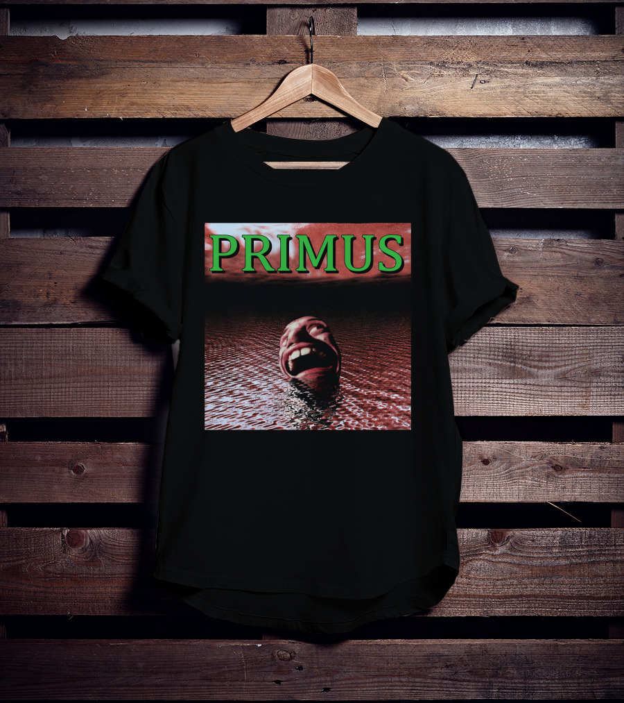Primus Surreal Floating Head In Water T-Shirt