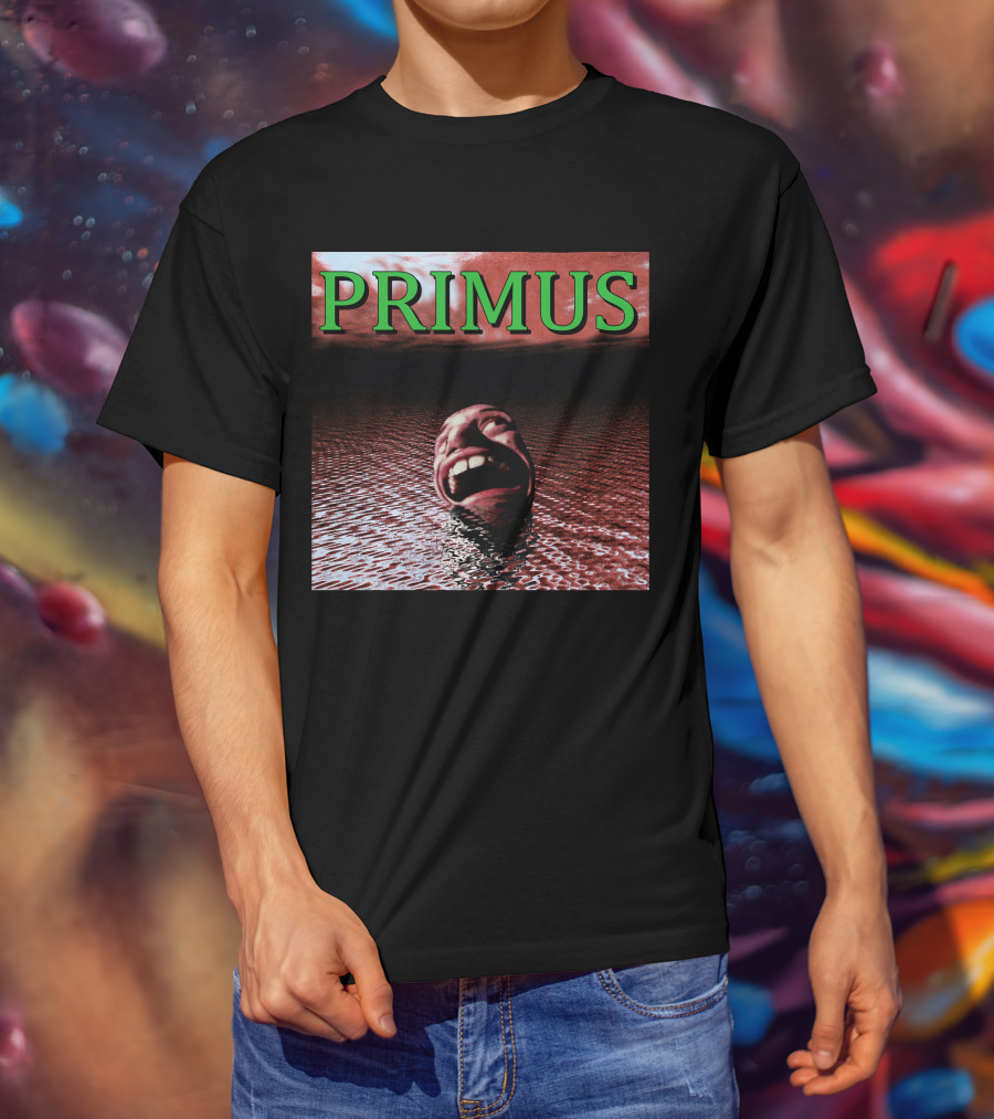 Primus Surreal Floating Head In Water T-Shirt