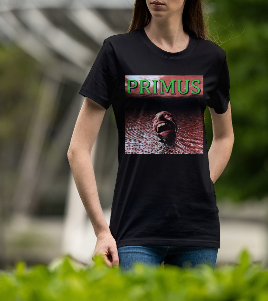 Primus Surreal Floating Head In Water T-Shirt