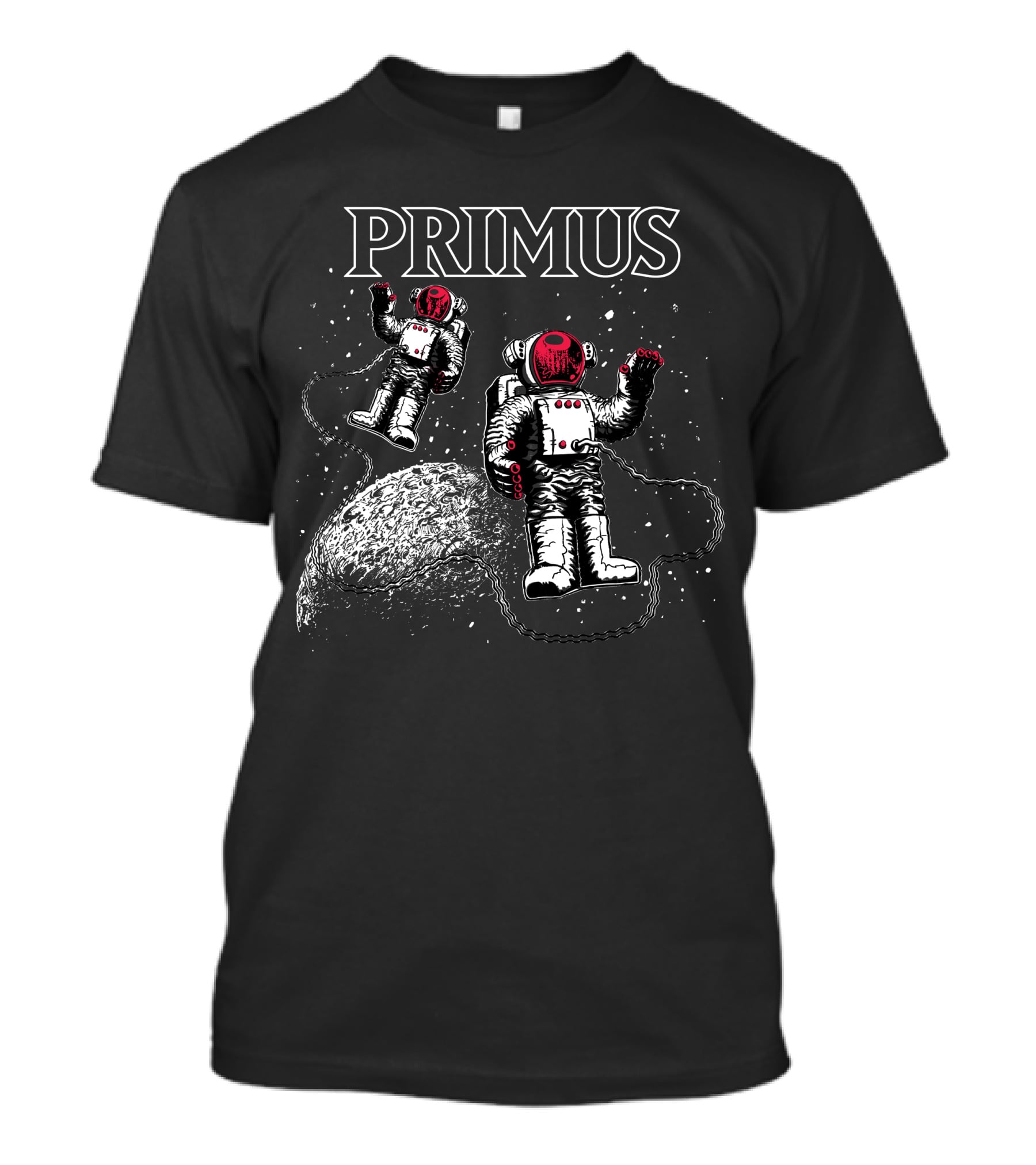 Primus Astronauts On Moon Adventure T-Shirt