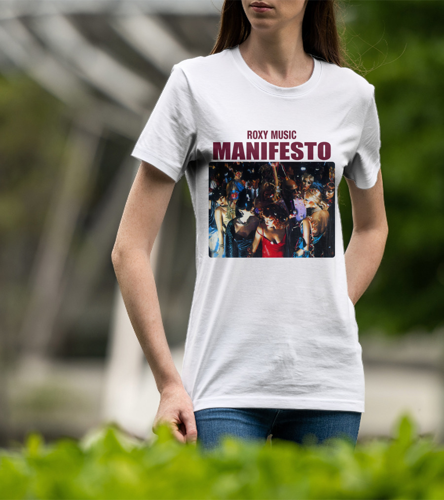 Roxy Music Manifesto Album Cover Artwork T-Shirt