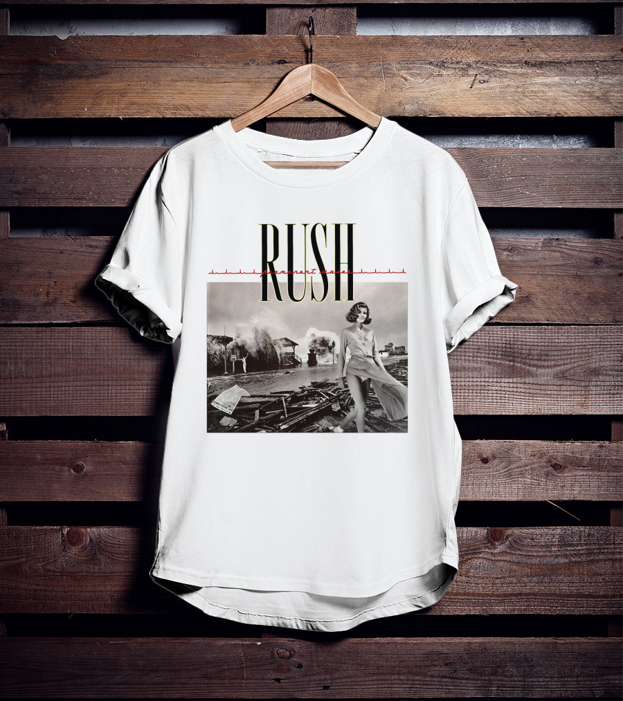 Rush Permanent Waves 18 Storm Woman T-Shirt
