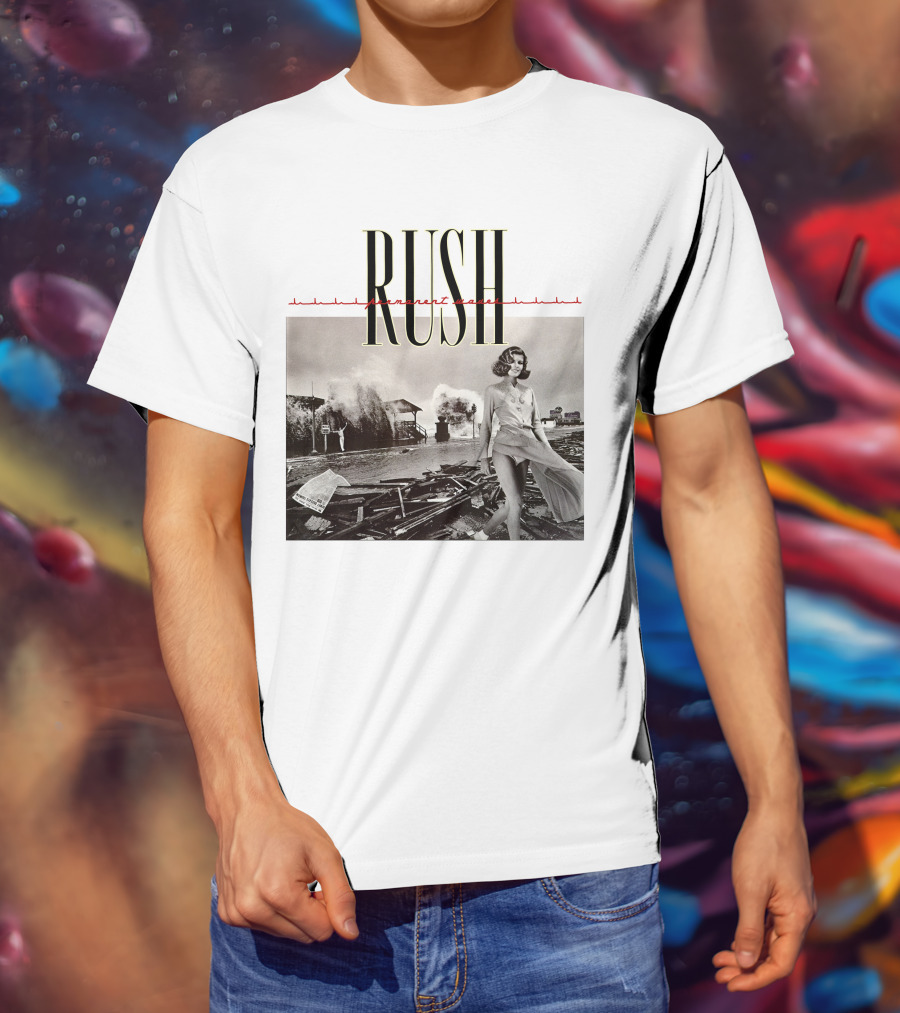 Rush Permanent Waves 18 Storm Woman T-Shirt