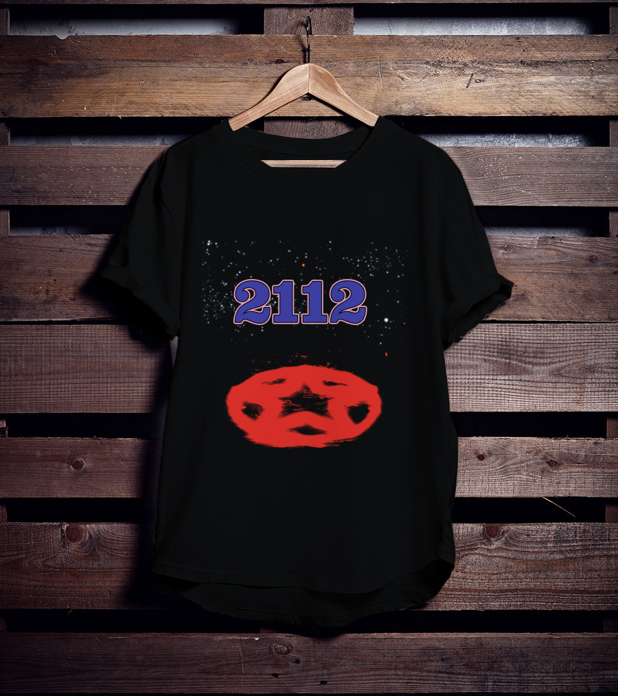 Rsh Starry Red Pentagram T-Shirt