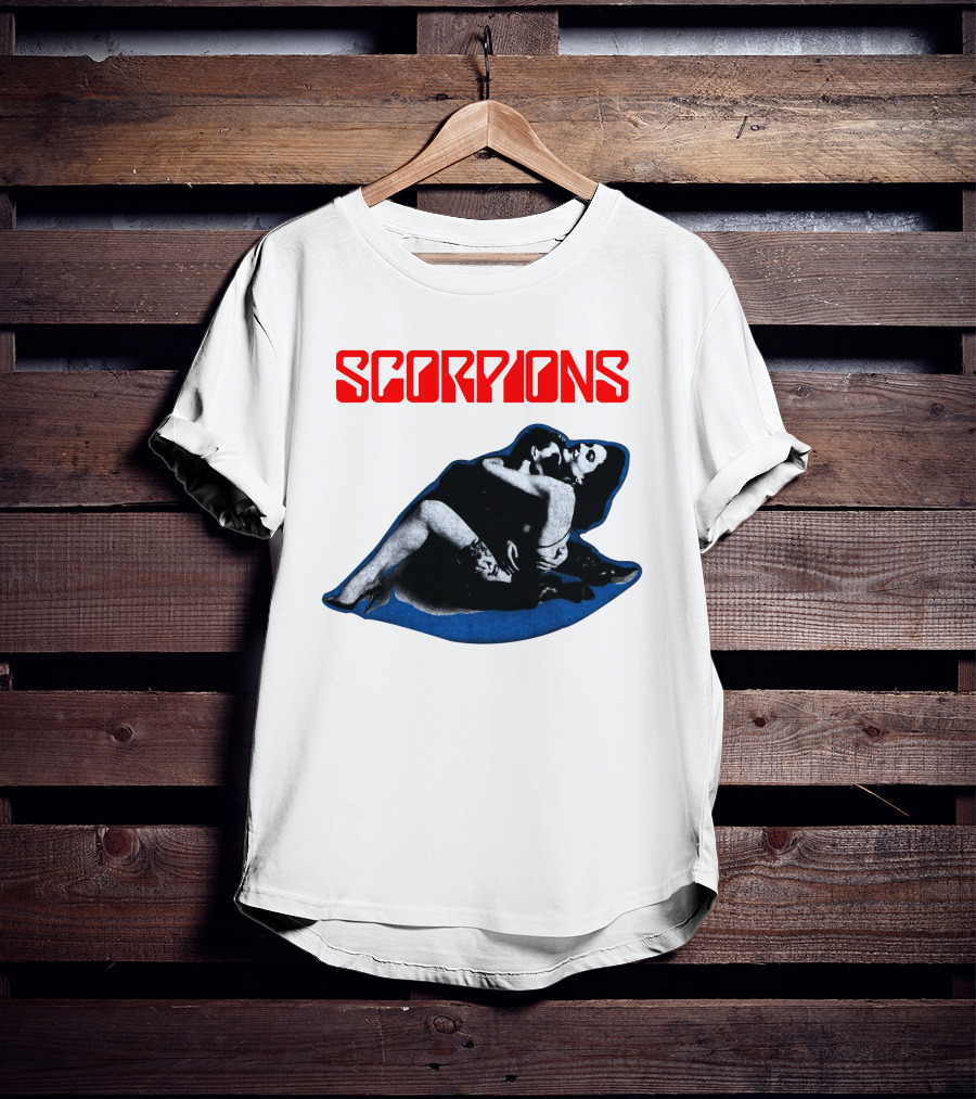 Scorpions Blackout Album Cover Art Retro T-Shirt
